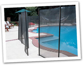 automatic pool cover instead of fence